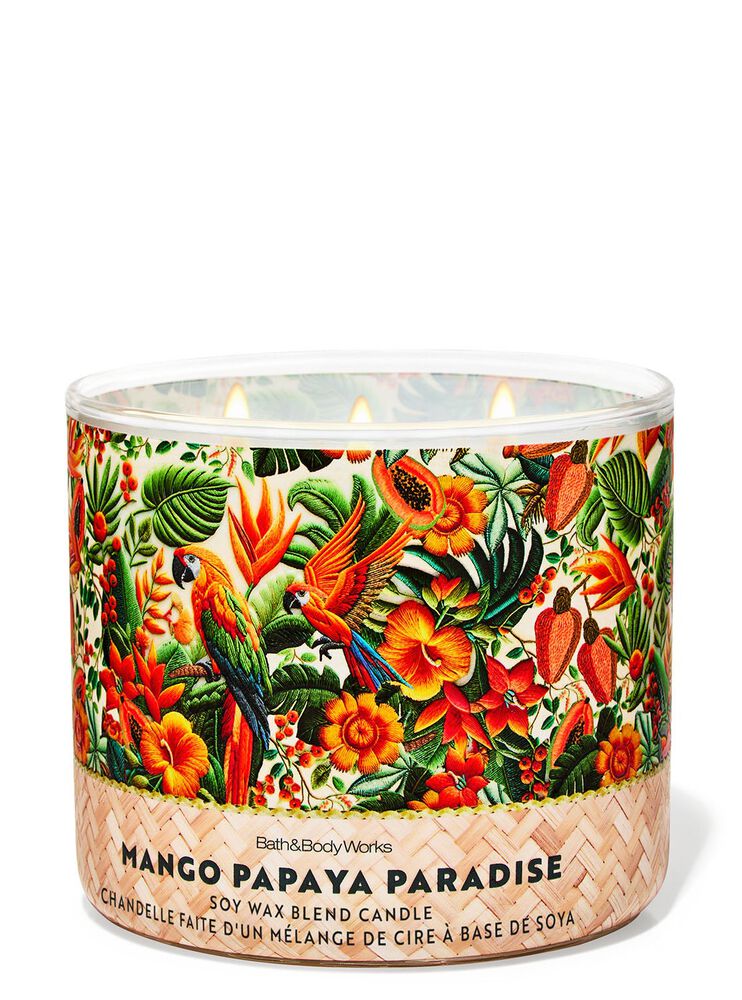 Mango Papaya Paradise 3-Wick Candle เทียนหอม 3 ไส้