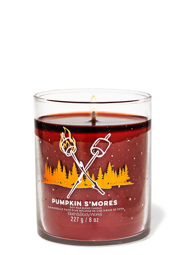 Pumpkin S'mores Signature Single Wick Candle เทียนหอม 1 ไส้