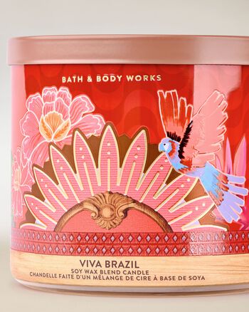 Viva Brazil 3-Wick Candle เทียนหอม 3 ไส้
