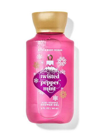 Twisted Peppermint Travel Size Shower Gel Travel Size Shower Gel