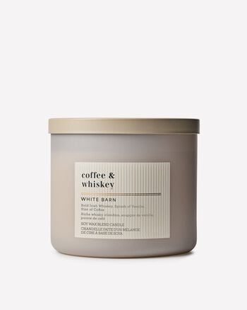 Coffee & Whiskey 3-Wick Candle เทียนหอม 3 ไส้