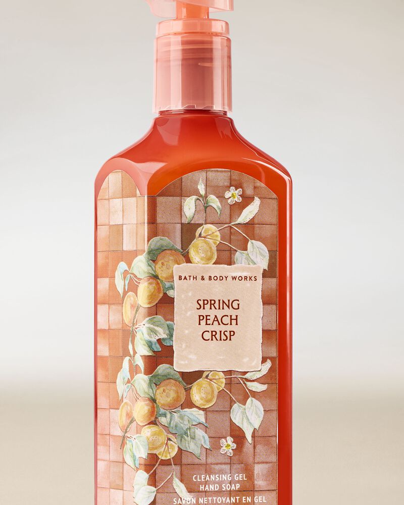 Spring Peach Crisp Cleansing Gel Hand Soap เจลล้างมือ