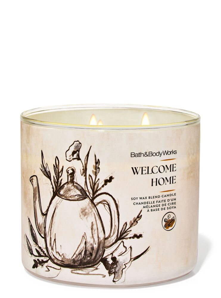 Welcome Home 3-Wick Candle เทียนหอม 3 ไส้