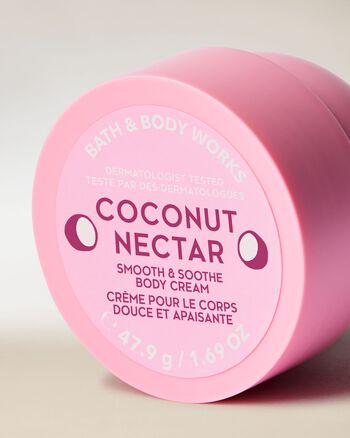 Coconut Nectar Travel Size Smooth & Soothe Body Cream บอดี้ครีมขนาดพกพา