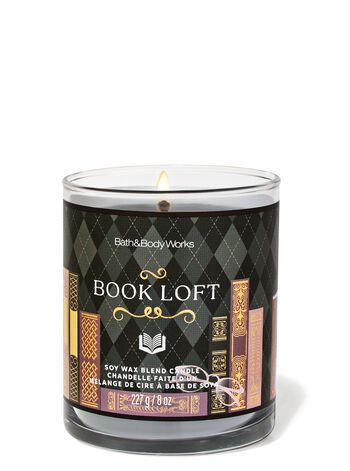 Book Loft Signature Single Wick Candle Single Wick Candle