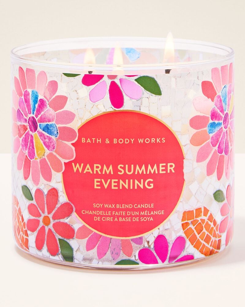 Warm Summer Evening 3-Wick Candle เทียนหอม 3 ไส้