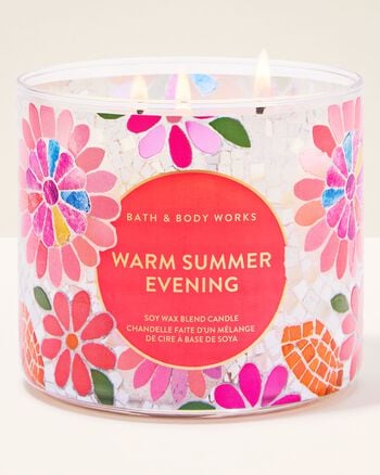 Warm Summer Evening 3-Wick Candle เทียนหอม 3 ไส้