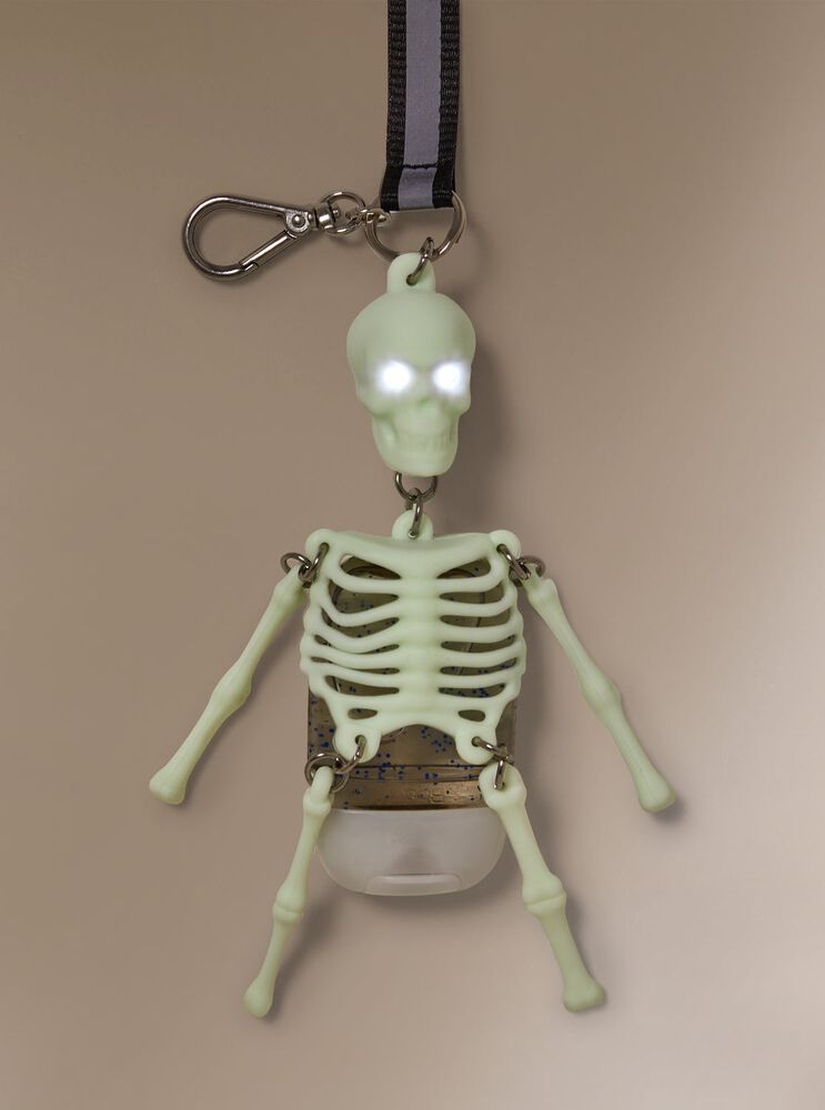 Wearable Glow-in-the-Dark & Light-Up Skeleton PocketBac Holder