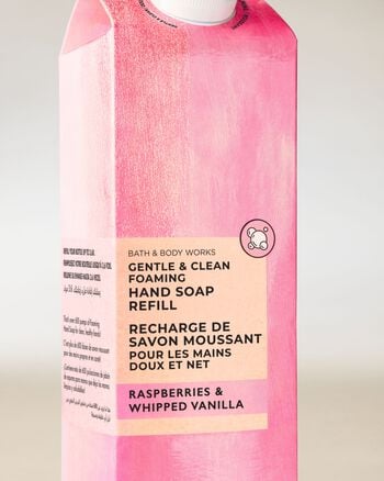 Raspberries & Whipped Vanilla Gentle & Clean Foaming Hand Soap Refill รีฟิลโฟมล้างมือ