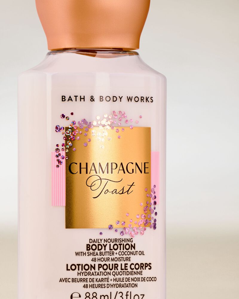 Champagne Toast Travel Size Body Lotion Travel Size Body Lotion