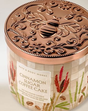Cinnamon Sugar Coffee Cake 3-Wick Candle เทียนหอม 3 ไส้