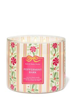 Peppermint Bark 3-Wick Candle Peppermint Bark 3-Wick Candle