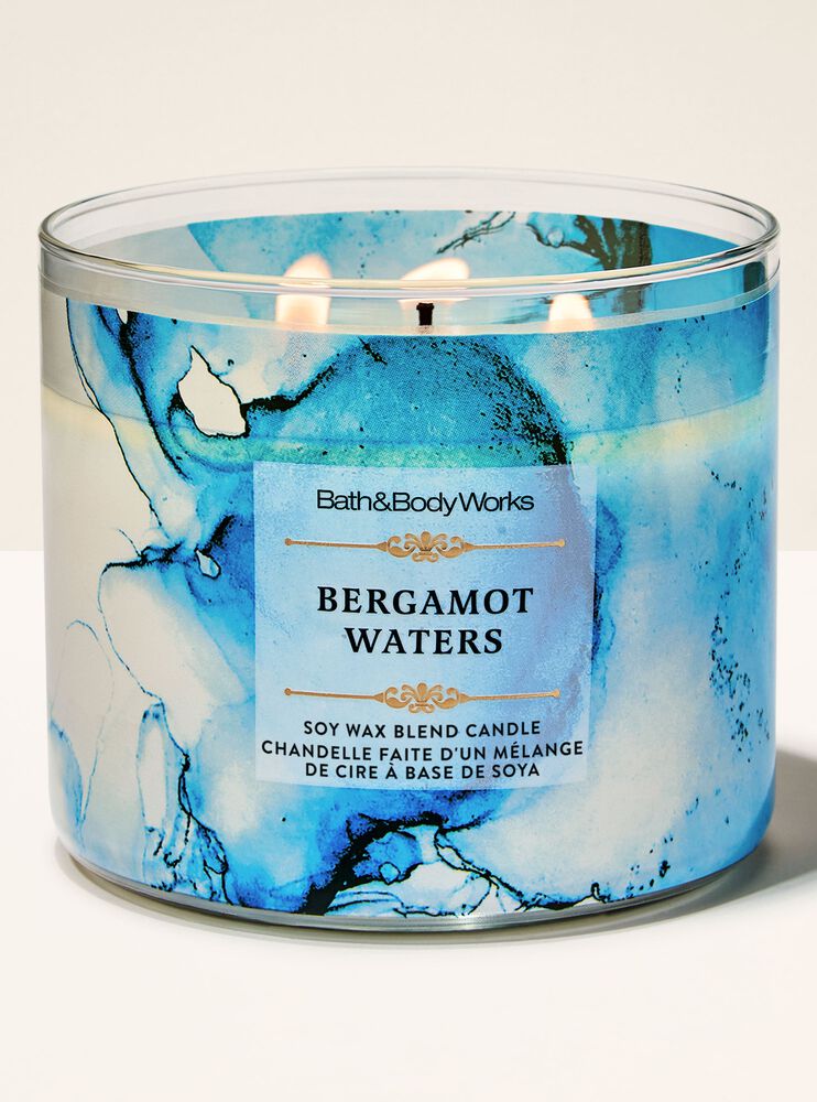 Bergamot Waters 3-Wick Candle เทียนหอม 3 ไส้