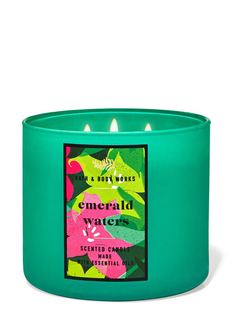 Emerald Waters 3-Wick Candle เทียนหอม 3 ไส้