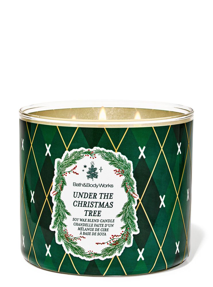 Under The Christmas Tree 3-Wick Candle เทียนหอม 3 ไส้