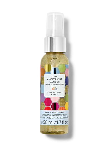 Love Always Wins Travel Size Diamond Shimmer Mist Travel Size Diamond Shimmer Mist