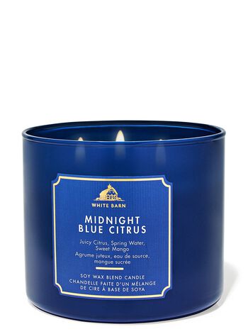 Midnight Blue Citrus 3-Wick Candle เทียนหอม 3 ไส้