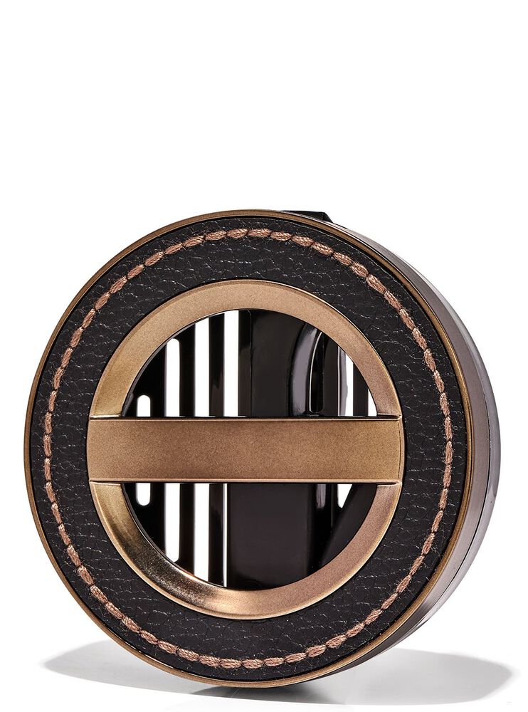 Leather Stitched Car Fragrance Holder Car Fragrance Holder