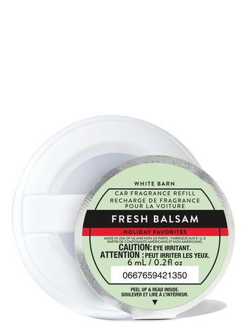 Fresh Balsam Car Fragrance Refill รีฟิลน้ำหอมปรับอากาศรถยนต์