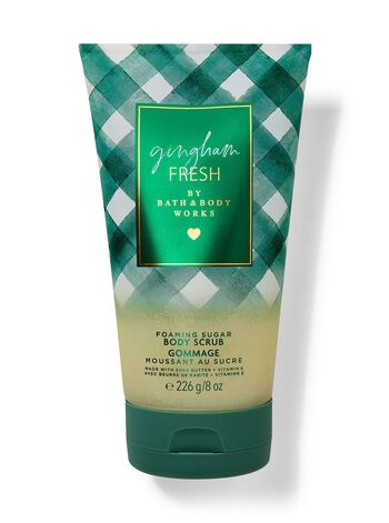 Gingham Fresh Foaming Sugar Scrub บอดี้สครับ