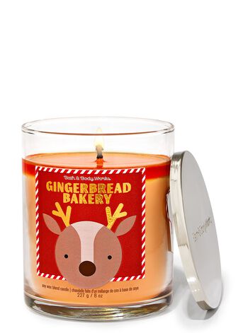 Gingerbread Bakery Single Wick Candle เทียนหอม 1 ไส้
