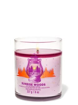 Sunrise Woods Signature Single Wick Candle Sunrise Woods Signature Single Wick Candle
