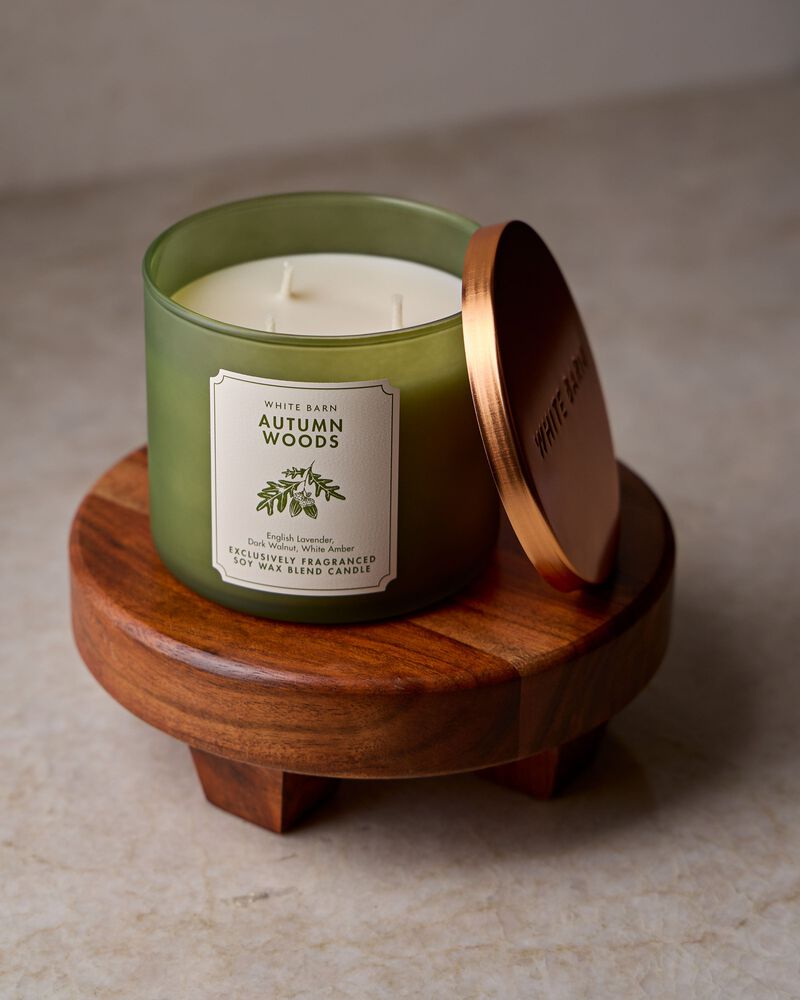 Autumn Woods 3-Wick Candle เทียนหอม 3 ไส้