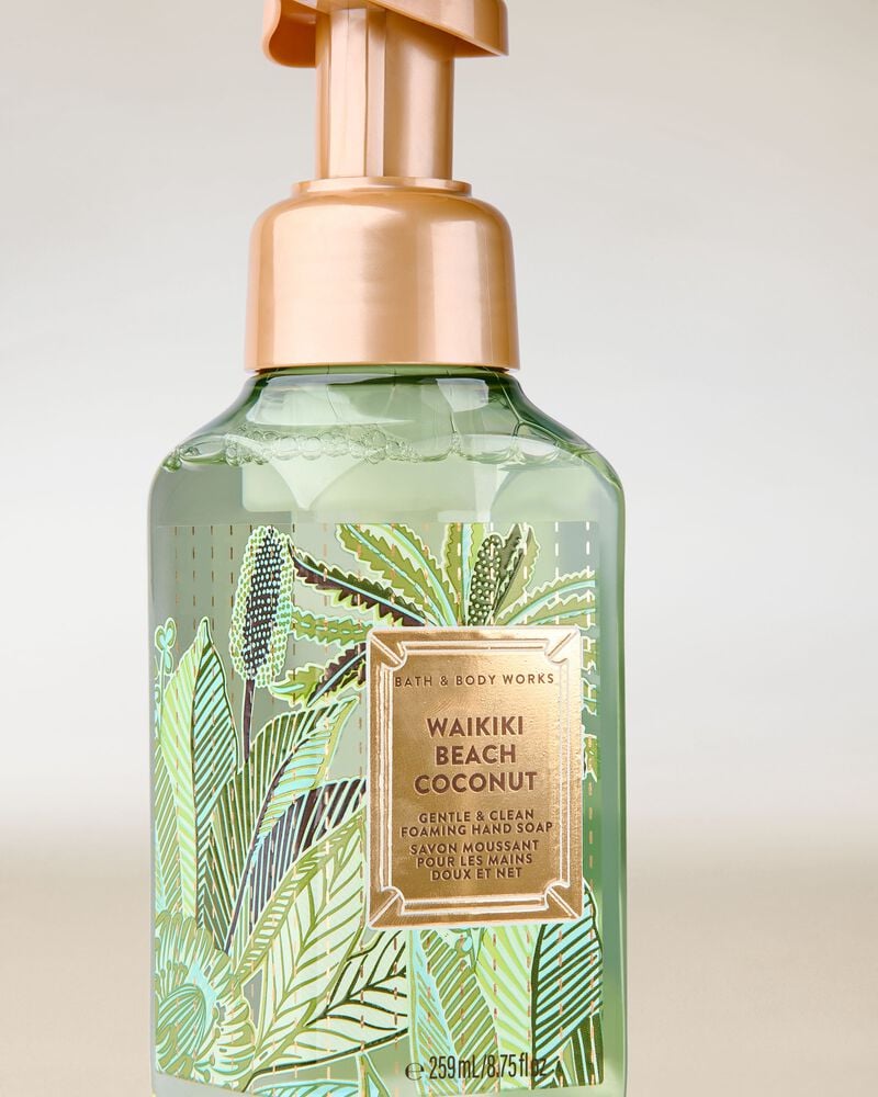 Waikiki Beach Coconut Gentle & Clean Foaming Hand Soap โฟมล้างมือ