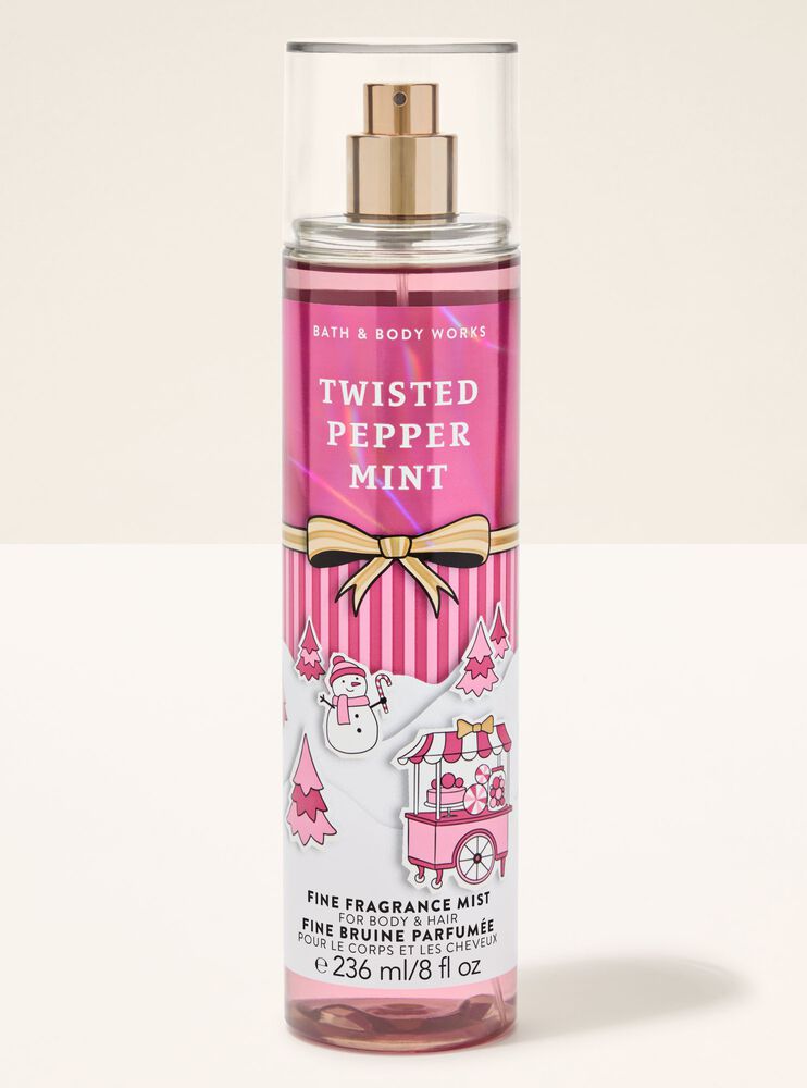 Twisted Peppermint Fine Fragrance Mist มิสต์