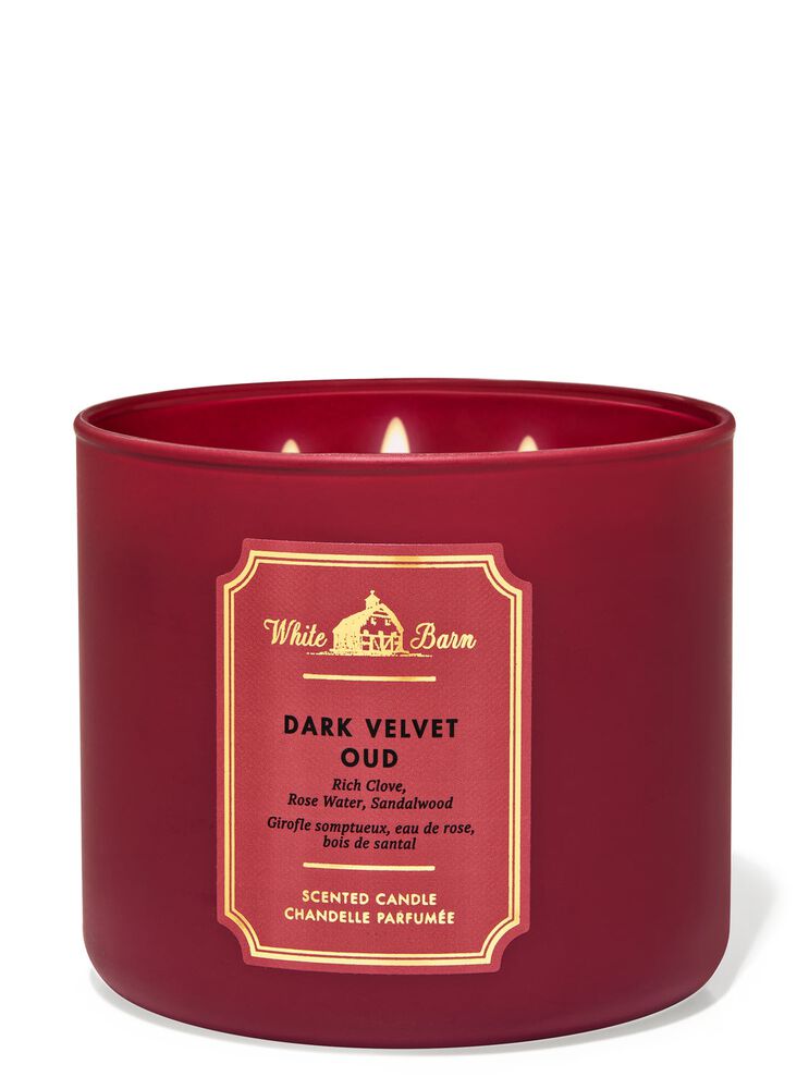 Dark Velvet Oud 3-Wick Candle เทียนหอม 3 ไส้
