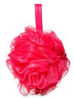 Dark Pink Loofah Bath Sponge image number null