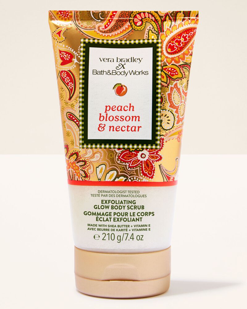 Peach Blossom & Nectar Exfoliating Glow Body Scrub บอดี้สครับ