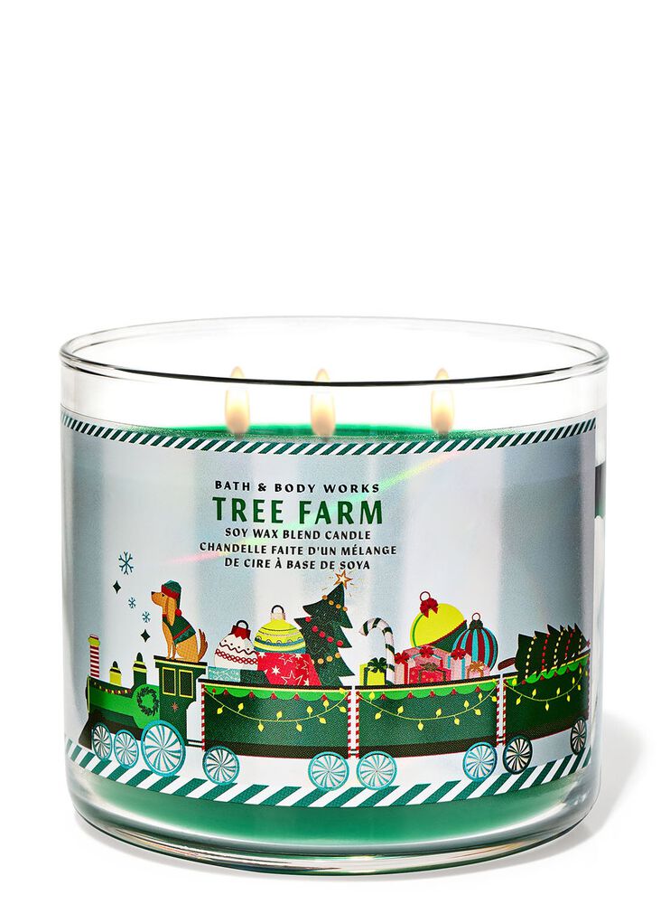 Tree Farm 3-Wick Candle เทียนหอม 3 ไส้