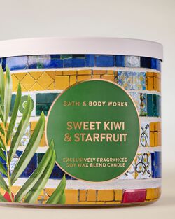 Sweet Kiwi & Starfruit 3-Wick Candle image number null