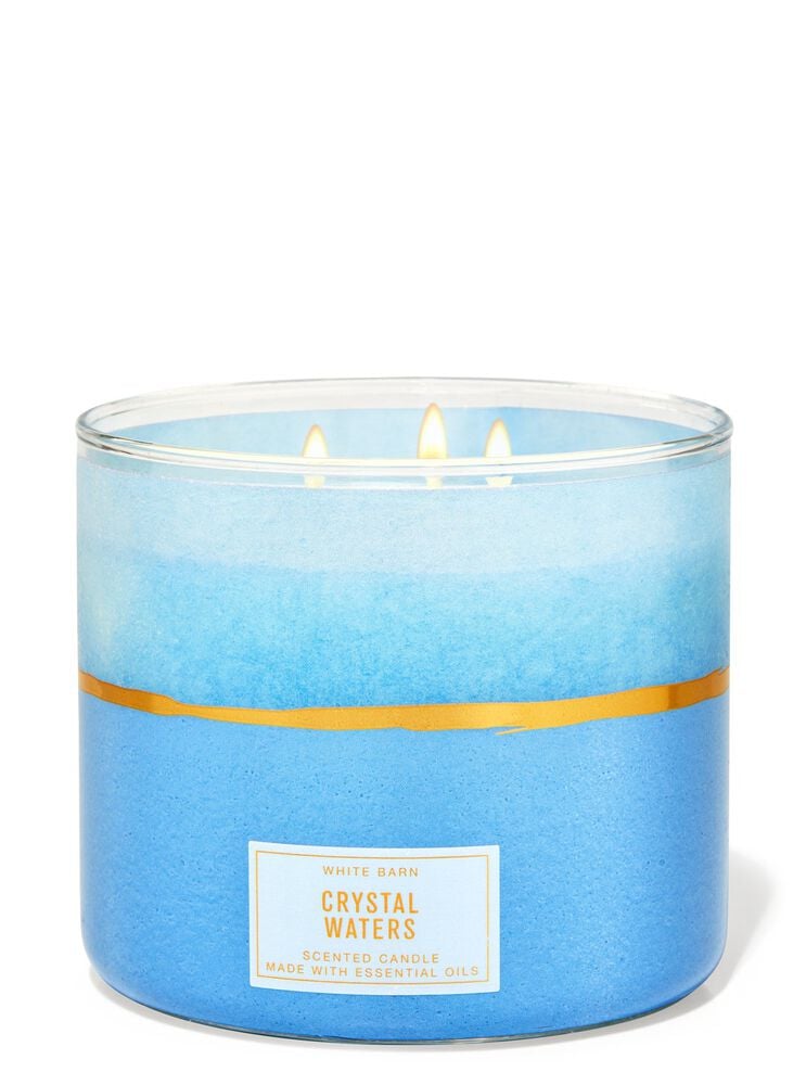 Crystal Waters 3-Wick Candle เทียนหอม 3 ไส้