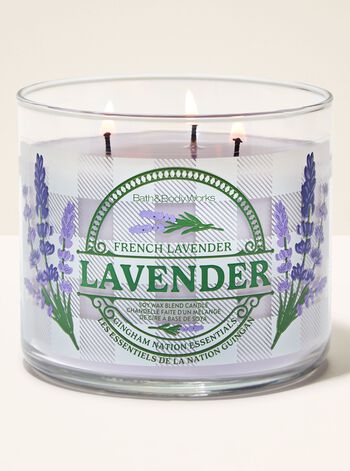Lavender 3-Wick Candle เทียนหอม 3 ไส้