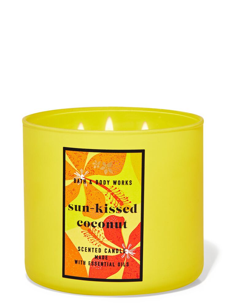 Sun-Kissed Coconut 3-Wick Candle เทียนหอม 3 ไส้