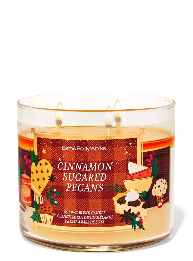 Cinnamon Sugared Pecans 3-Wick Candle 3-Wick Candle