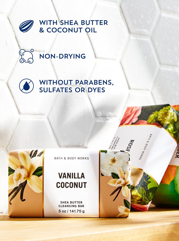 Japanese Cherry Blossom Shea Butter Cleansing Bar สบู่ก้อน