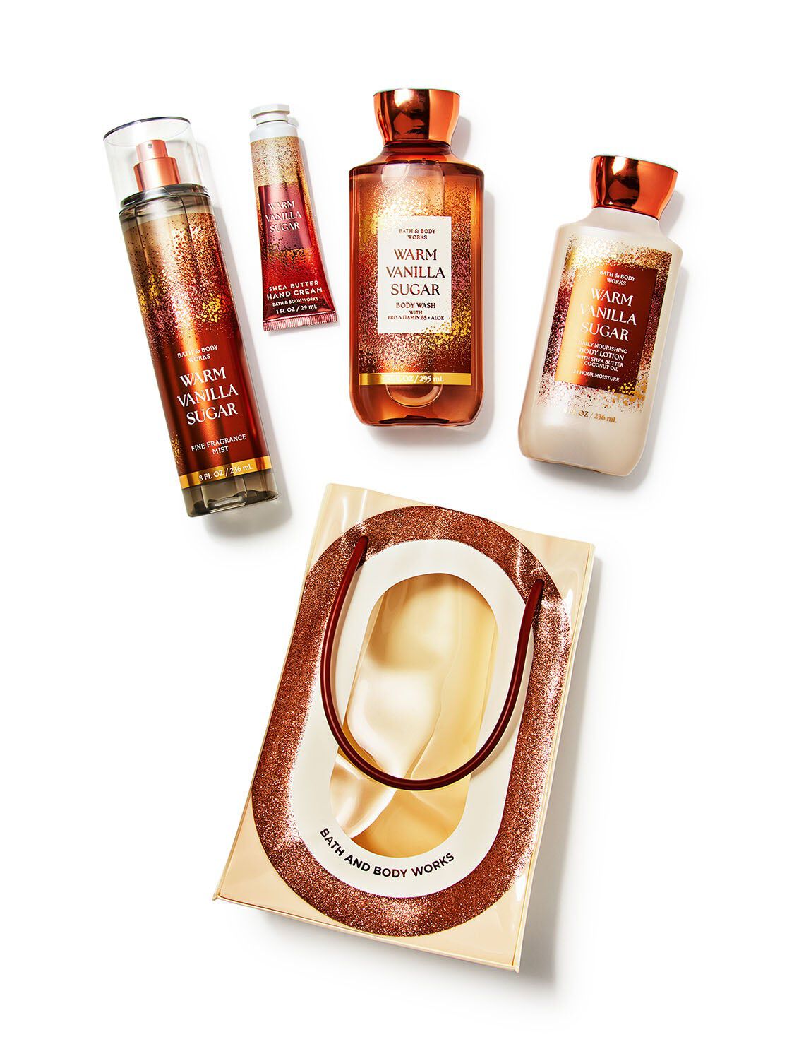 Shop Warm Vanilla Sugar Gift Set | TH Bath & Body Works