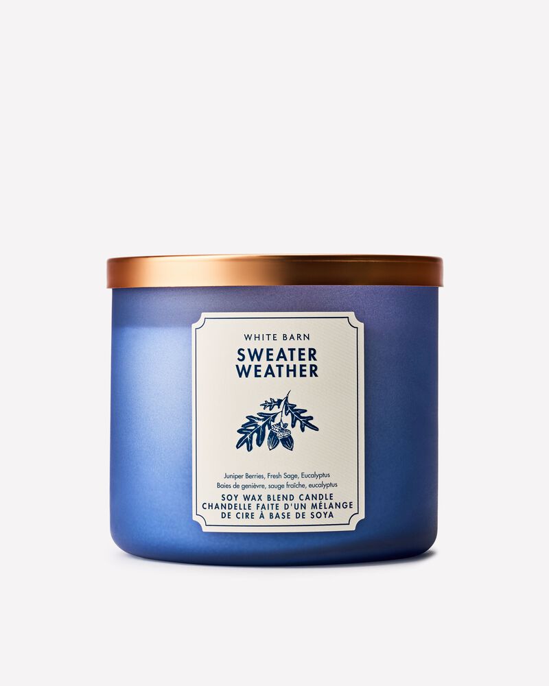 Sweater Weather 3-Wick Candle เทียนหอม 3 ไส้