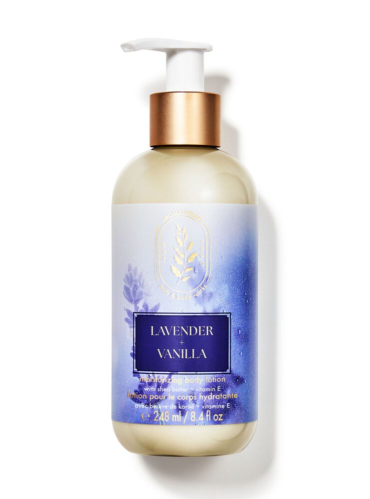 Lavender Vanilla Moisturizing Body Lotion บอดี้โลชั่น