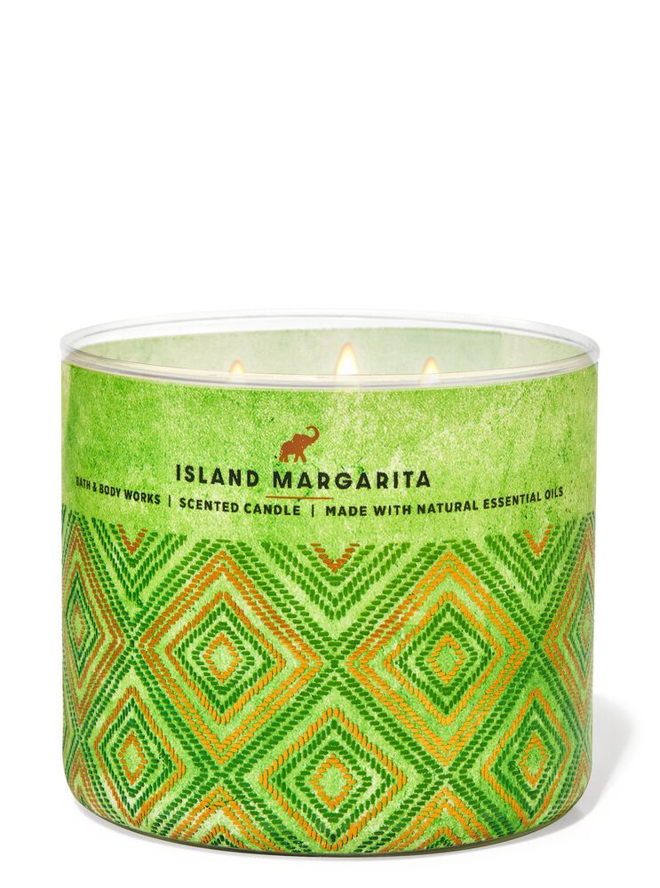 Island Margarita 3-Wick Candle เทียนหอม 3 ไส้