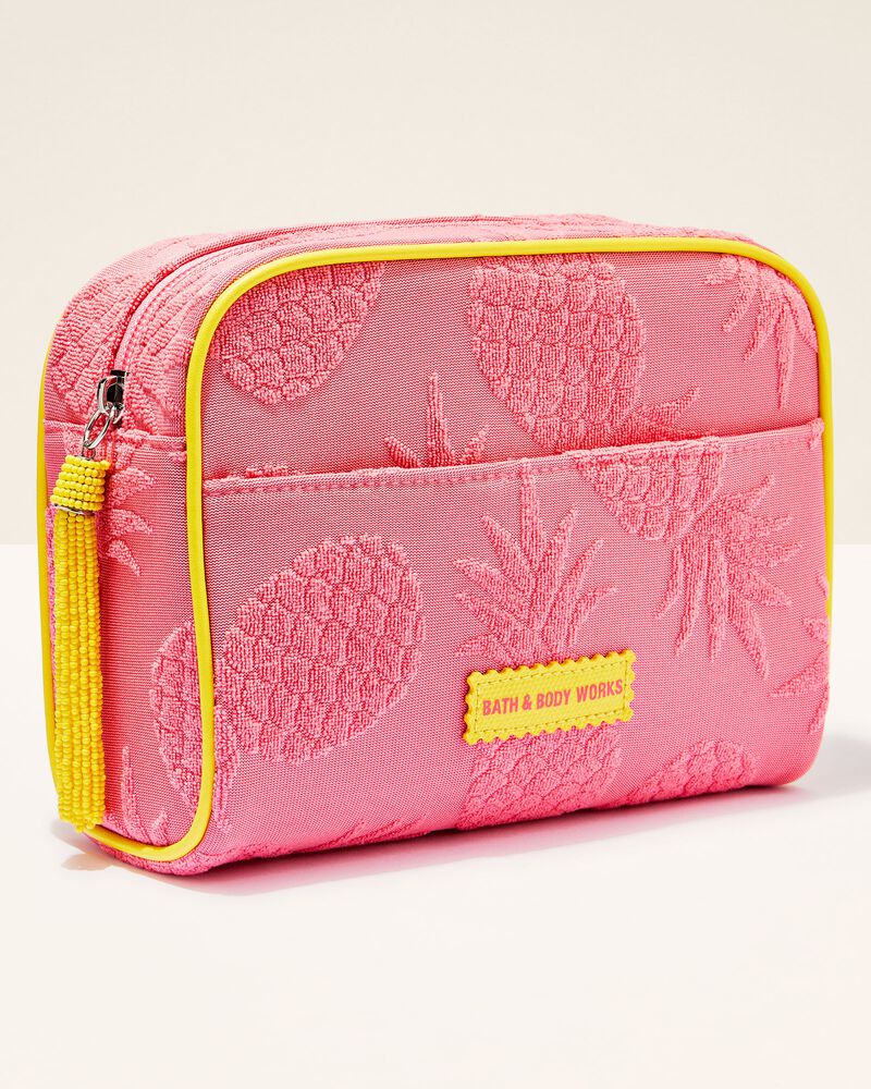 Pink Pineapple Cos Bag Cosmetic Bag กระเป๋าเครื่องสำอาง