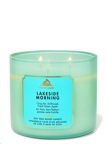 Lakeside Morning 3-Wick Candle เทียนหอม 3 ไส้