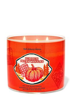 Pumpkin Pecan Waffles 3-Wick Candle
