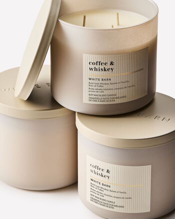 Coffee & Whiskey 3-Wick Candle เทียนหอม 3 ไส้