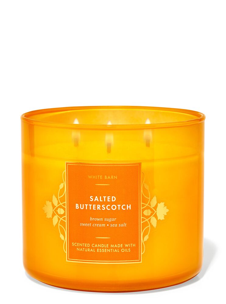 Salted Butterscotch 3-Wick Candle เทียนหอม 3 ไส้