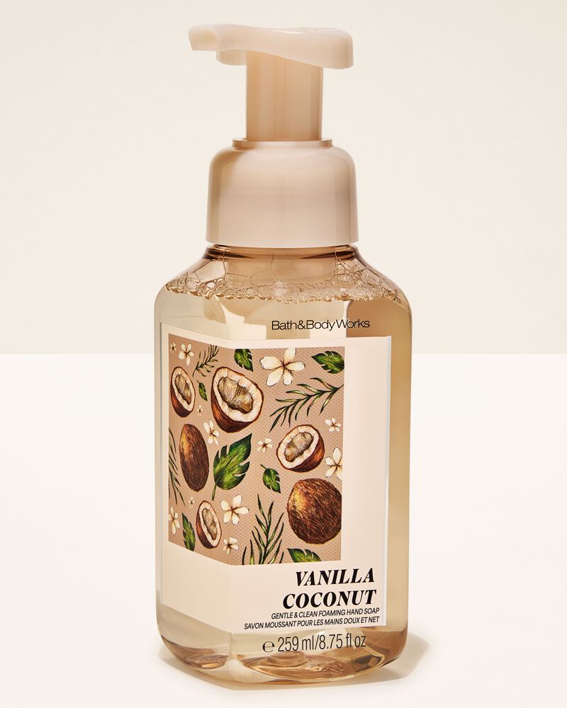 Vanilla Coconut Gentle & Clean Foaming Hand Soap โฟมล้างมือสูตรอ่อนโยน