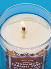 Cinnamon Caramel Swirl Single Wick Candle image number null